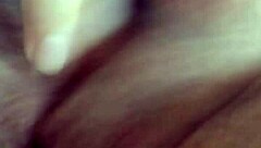 A Woman Masturbates Her Pussy In Private