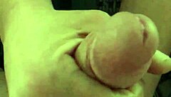 1st Time Prostate Play While Girlfriend Rubs My Big Hard Cock