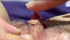 Watch this big clit orgasm up close 😍