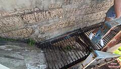 Pawg Teen 18+ Loves Risky Fuck With Neighbors In Outdoor Blowjob And Moaning