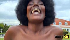 Small 18+ ebony goddess takes hard cock!