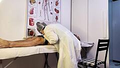 Does The Patient Get Hard During Nurse's Teasing Exam? Uncensored Rough Action Ensues