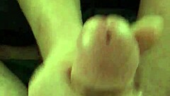 1st Time Prostate Play While Girlfriend Rubs My Big Hard Cock