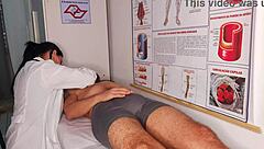 Erection Pops Up In Front Of The Nurse