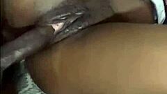 African Teen 18+ Roughly Fucked with Cum in Pussy