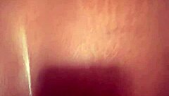 ebony amateur sucks and fucks in bedroom pov