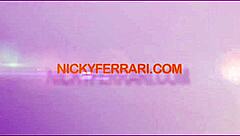 nicky ferrari dances for her brother-in-law 😍