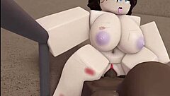 Emo Girl Flashes Tits in Skatepark Then Rides