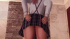 Honoka Shows Tits In Shower Close-Up?