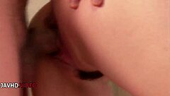 Ayumi Shinoda's hardcore blowjob ends in big tits creampie!