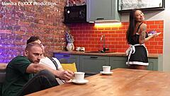 Housewife Monika Fox Punished With Hard Anal DAP DPP DP Monster Buttrose Deepthroat Squirt And Cum In Mouth!