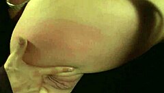 European Submissive Babe Receives a Jizz Spray