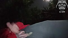 Batendo uma na rua vem beber meu gozo quentinho na sua boca