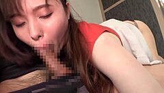 Horny housewife begs for cum in dirty talk.