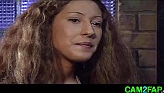 Teen Brunette's Passionate Titty Fuck and Hard Fucking