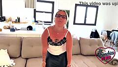 Beautiful french milf Marie constantly seeks sex with her small waist and tits.