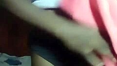 Horny kenyan crossdresser stripping and fingering gaping asshole