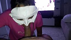 Hoje falei para ele senta que vou mamar gostoso no monster cock anal fuck doll