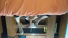 latina trans riding her new toy deep in her ass