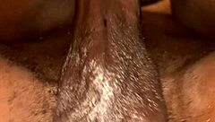 Ebony fat ass beauty squirting from big cock creampie?