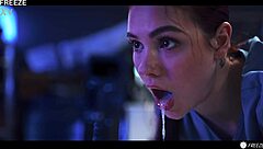 mad scientist freeze fucks young lab partner - sexy matty mila gets remote controlled and squirts