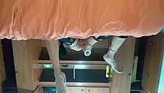 latina trans riding her new toy deep in her ass