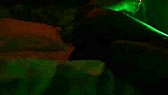 sexy blowjob with banana and oiled big cock