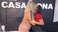 Sao Paulo vs Flamengo in bedroom with wet pussies