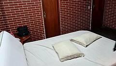 mulata teen 18+ fucked by two guys backstage