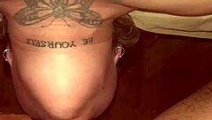 I gived deep throath and swallod the cum in my mouth