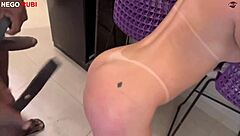 Paolla Hotwife, Little Whore Of Cuckold, Flashes Big Black Cock Outdoors