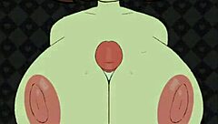 Chara gets her tits banged and fucked.