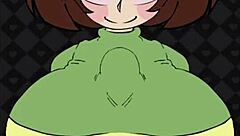 Chara gets her tits banged and fucked.