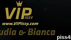 Innocent Lesbian Chicks Covered In Pee While Using Dildos On Wet Slits