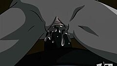 teen titans raven in hardcore action