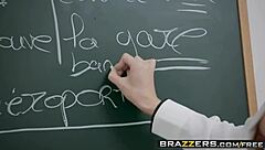 brazzers big tits school scene with anissa kate and marc rose in romance languages