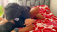 Enjoying intimate moments with my wife