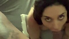 Amateur couple realized a version of doggy style fuck at home