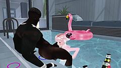 Bbcvu Fucking Hard Femboy with Big Black Cock in Anal Assfucking