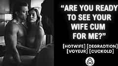 Desperate Wife Fucked in Front of Husband by Big Cock