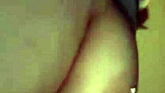 Slut Sucks Dildo with Big Tits!