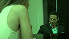 Alexis james pleasures her tight pussy on piano