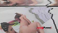 I watched Henessy and Miyuki Kreme in their anal video sz406.