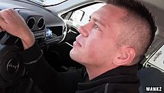 crazy beautiful marina visconti flaunts her tits in hardcore public scene