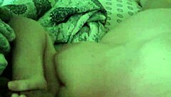 Wife sucks big monster cock in blowjob scene!