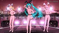 Hatsune Miku In Full Nude Bunny Costume Nude Mod