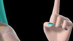 Hatsune Miku In Full Nude Bunny Costume Nude Mod