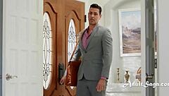 Made Asian Nanny Squirt with Ryan Driller's Licking