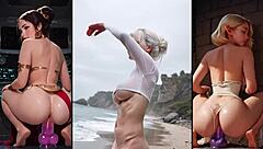 Cum for Stunning Ai Body Worship in Slow Jam!