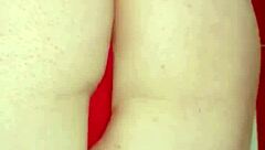 Can You Handle Big Ass Brunette in Corset Anal Doggy in Airport Toilet?